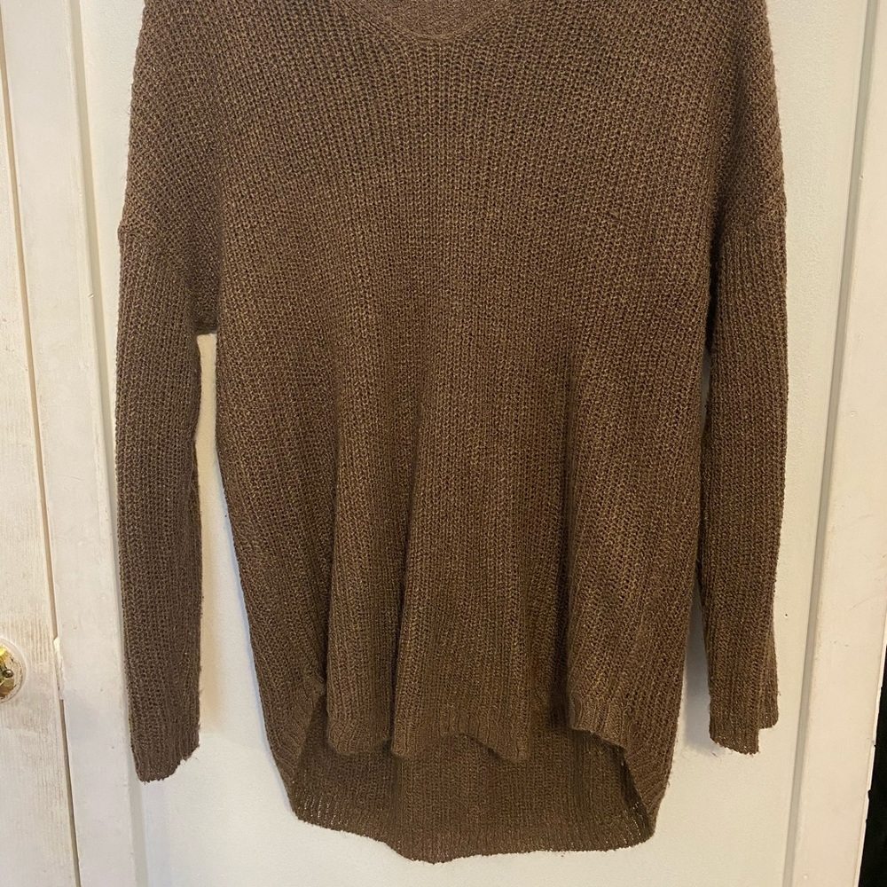 Brown sweater
